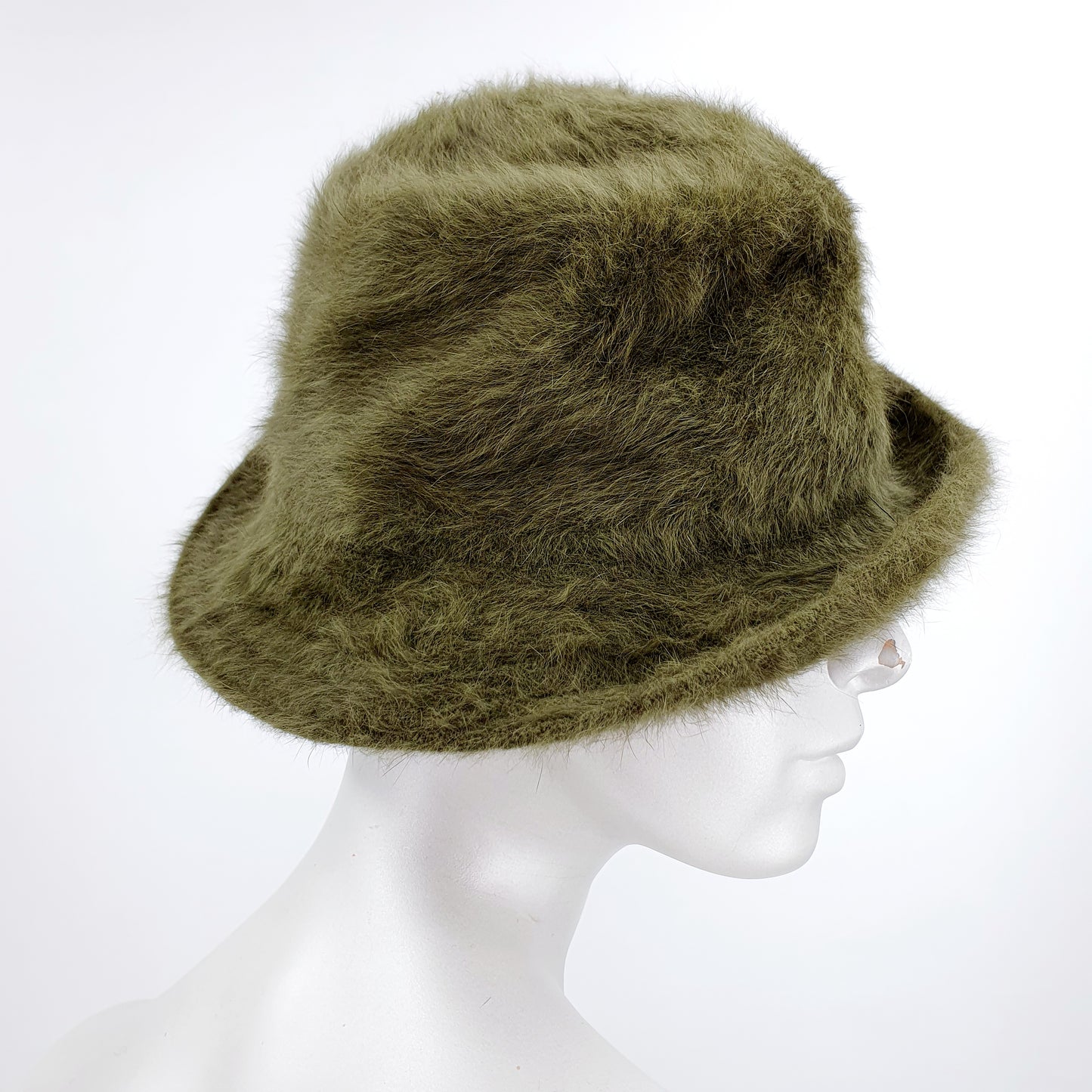 Green Kangol hat from the 90s, unused, 55cm