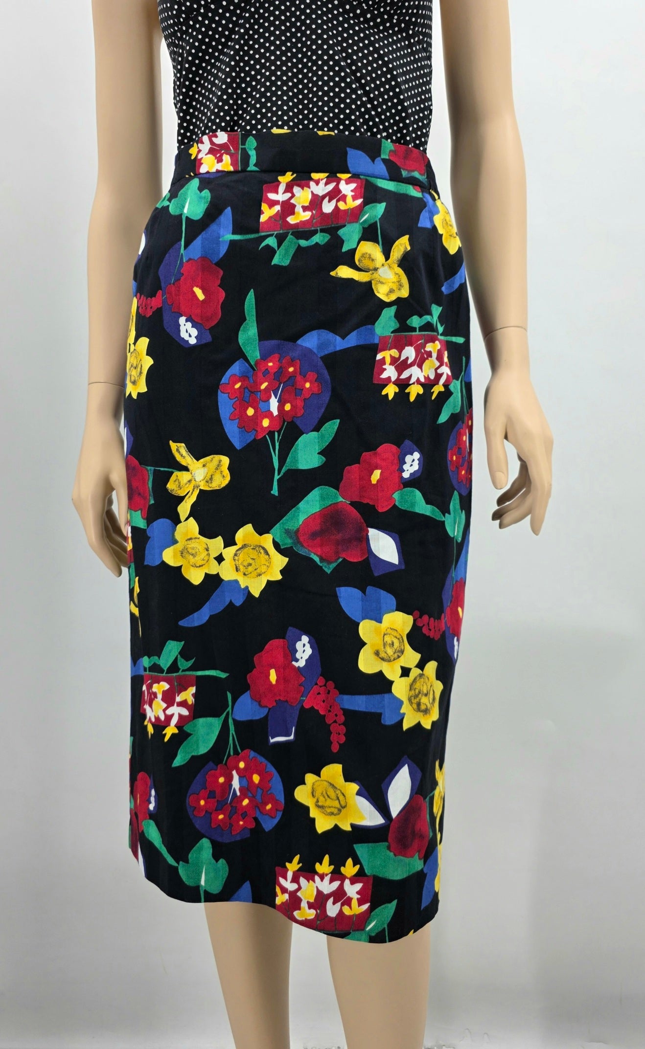 Fink Modell, pencil skirt from the 80s-90s, waist 72cm, size 36