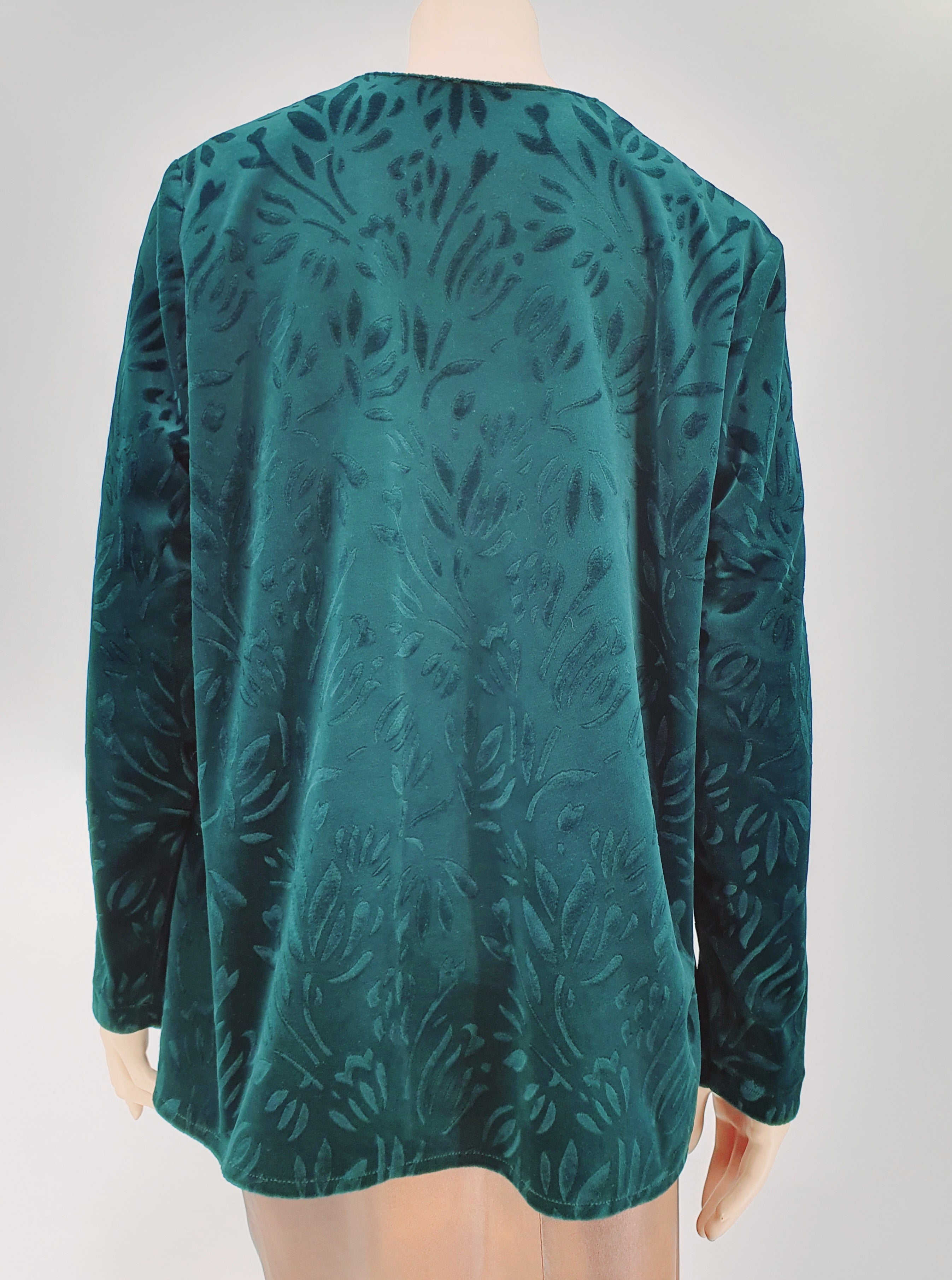 Nahe Oy, Metsänvihreä samettijakku, 80-luku, koko 42