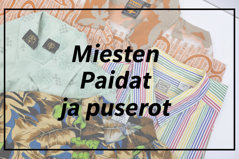 Miesten Vintage Paidat ja puserot – kokoelma, Pivis Vintage Shop
