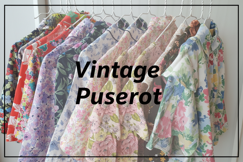 Vintage puserot - kokoelma, puseroita naisille, Pivis Vintage Shop