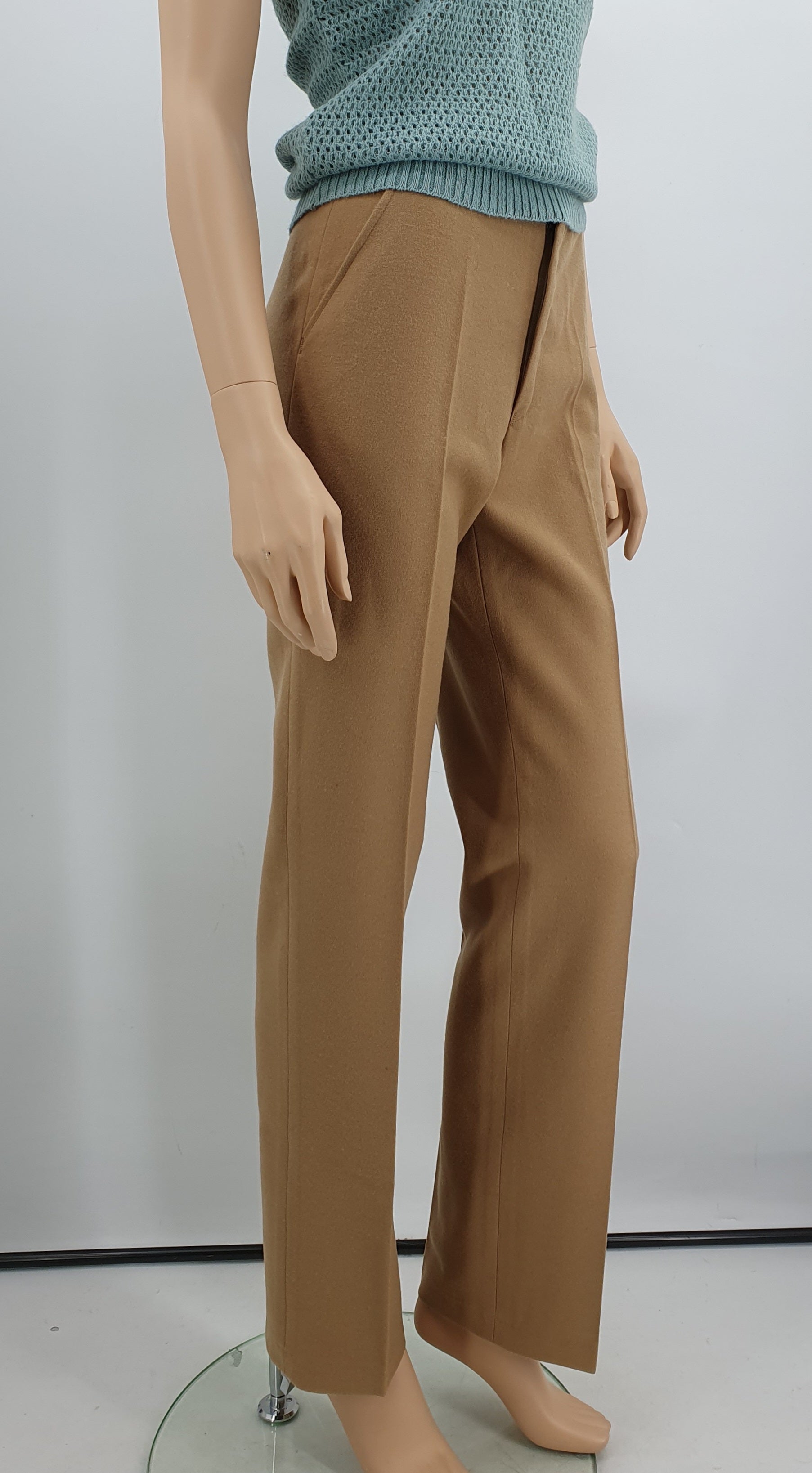 Weekend, Finnish women's wool blend pants, 70s, waist 72cm, size 36