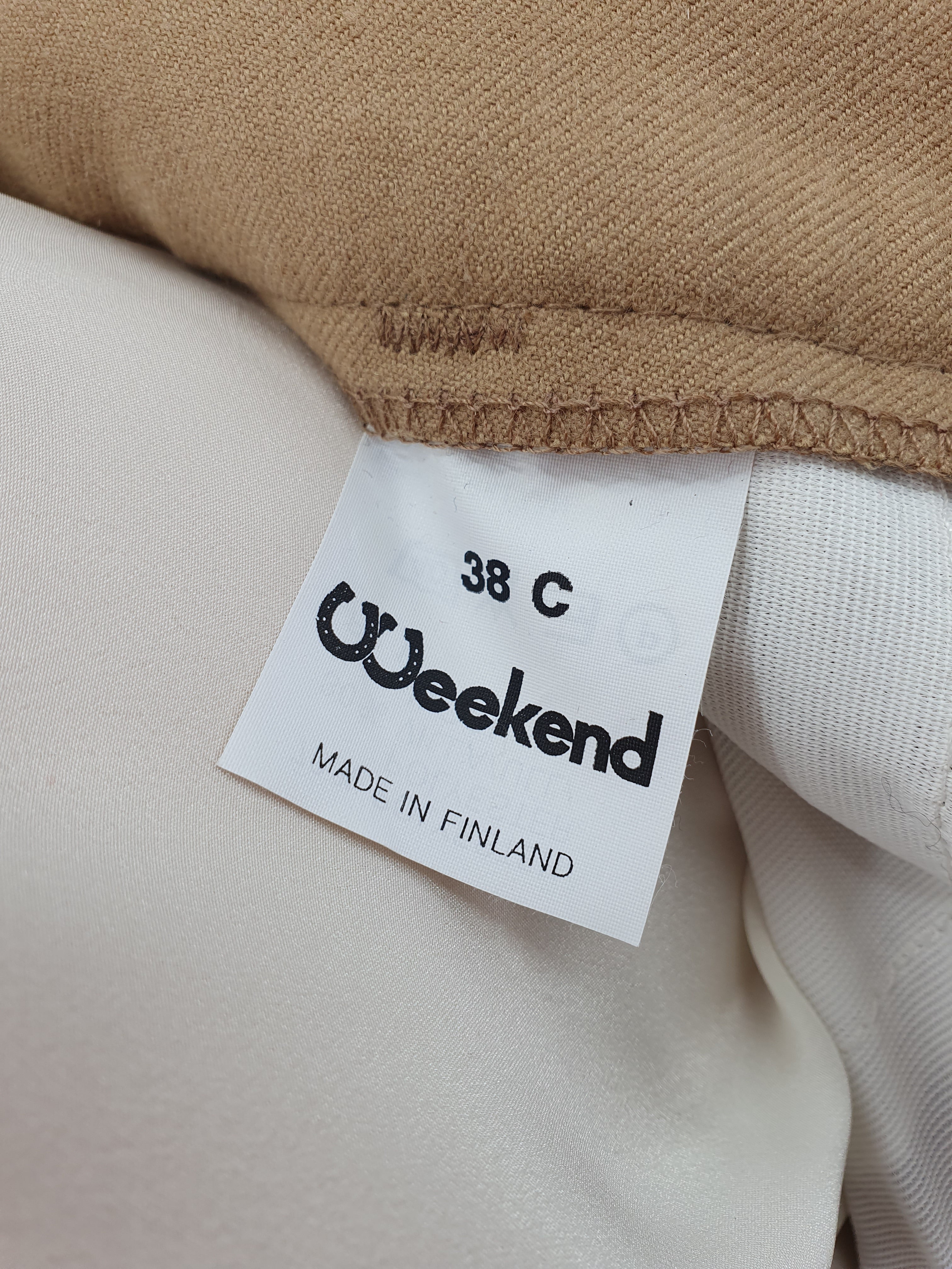 Weekend, Finnish women's wool blend pants, 70s, waist 72cm, size 36