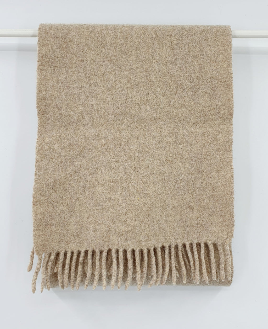 Pitkänmallinen beige miesten huivi , second hand