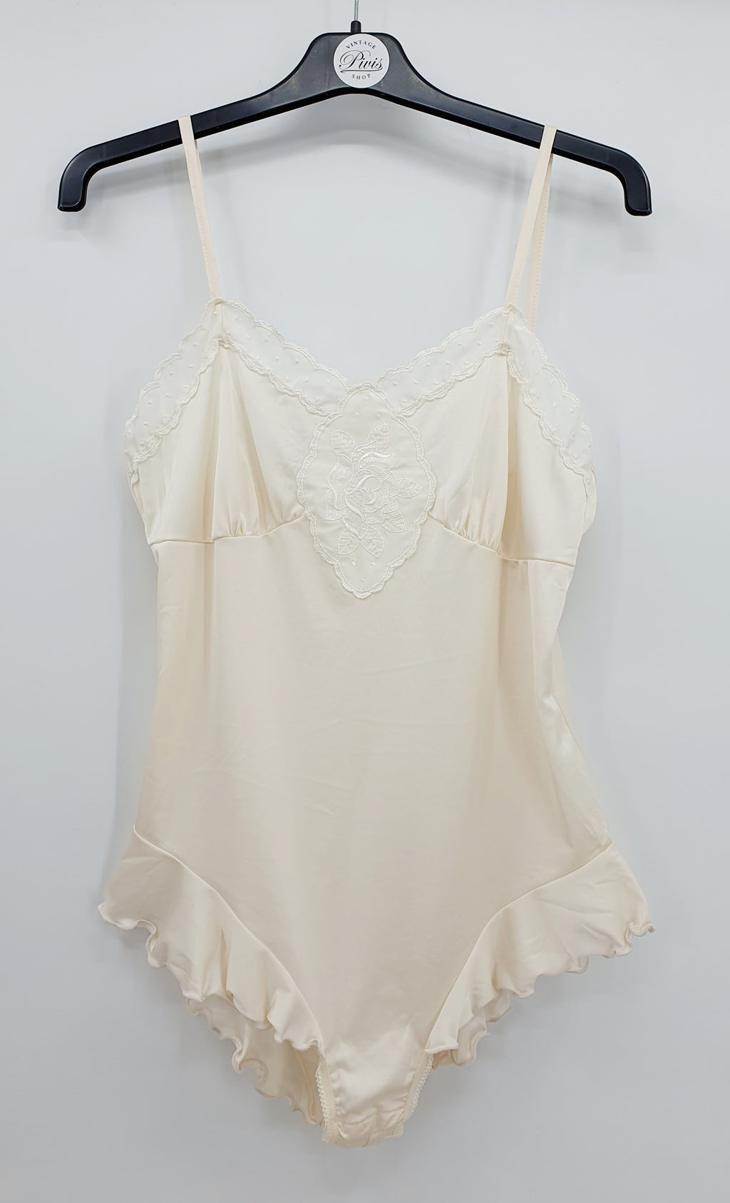 Finwear luonnonvalkoinen body 90-luvulta