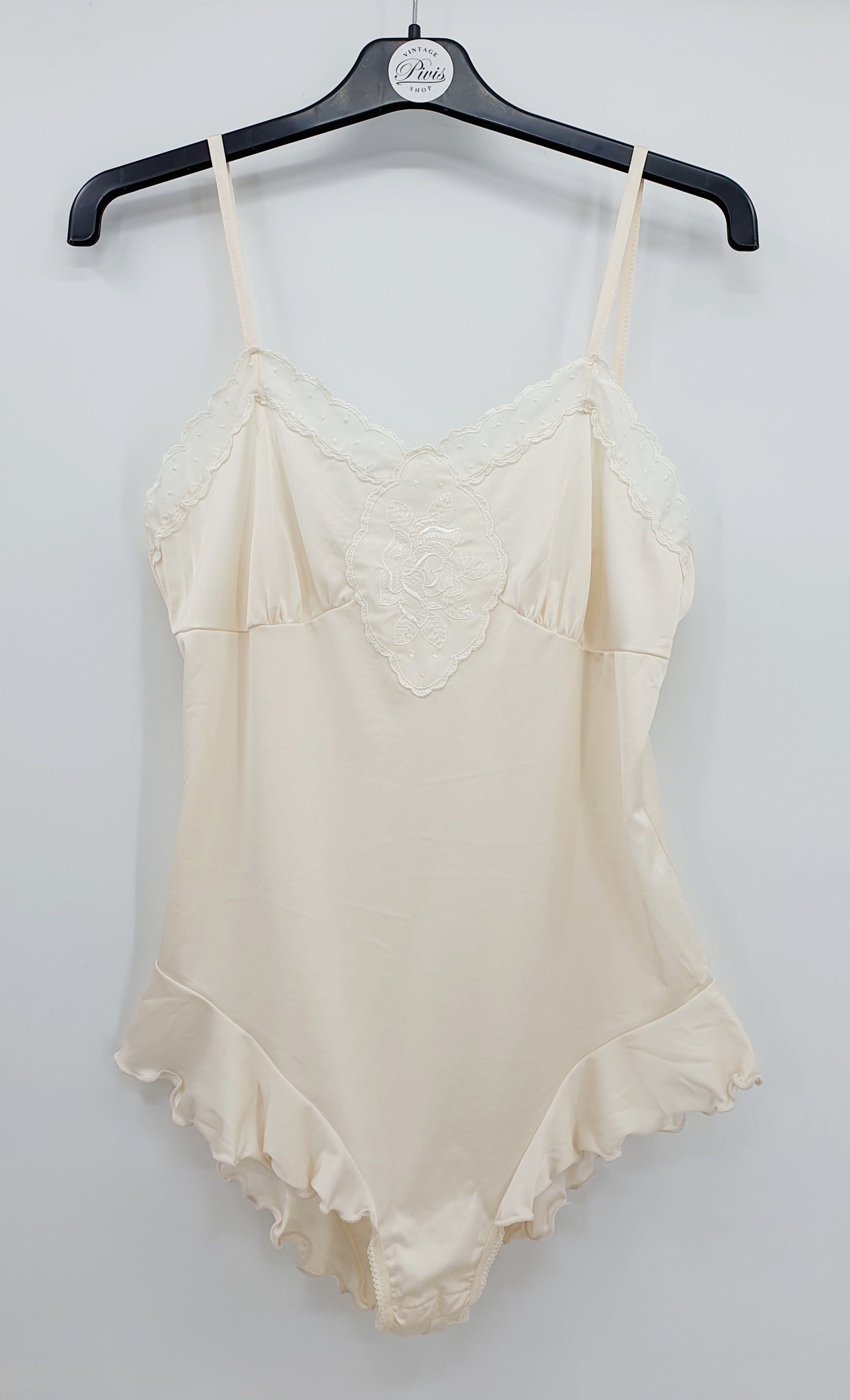 Finwear luonnonvalkoinen body 90-luvulta