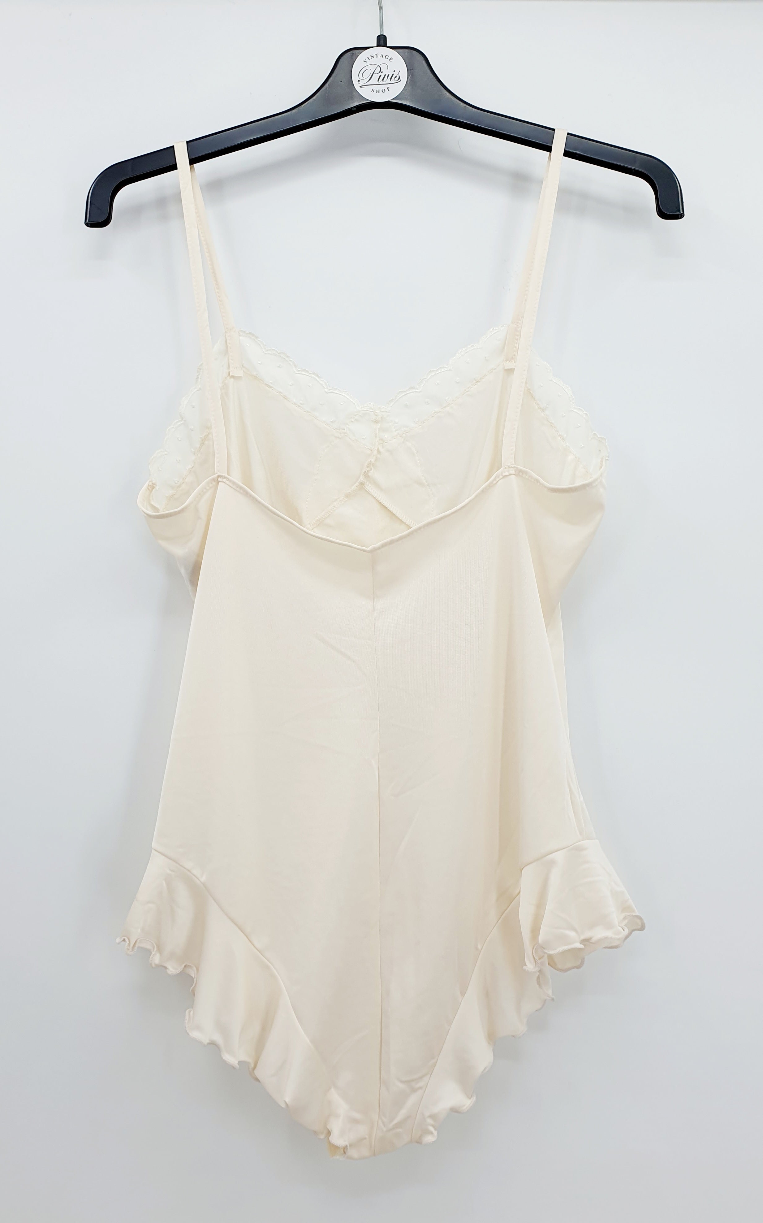 Finnwear, luonnonvalkoinen body, 90-luvulta, koko 36-38