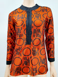 Mary Ann, pajama shirt from the 60s-70s, size 34-36