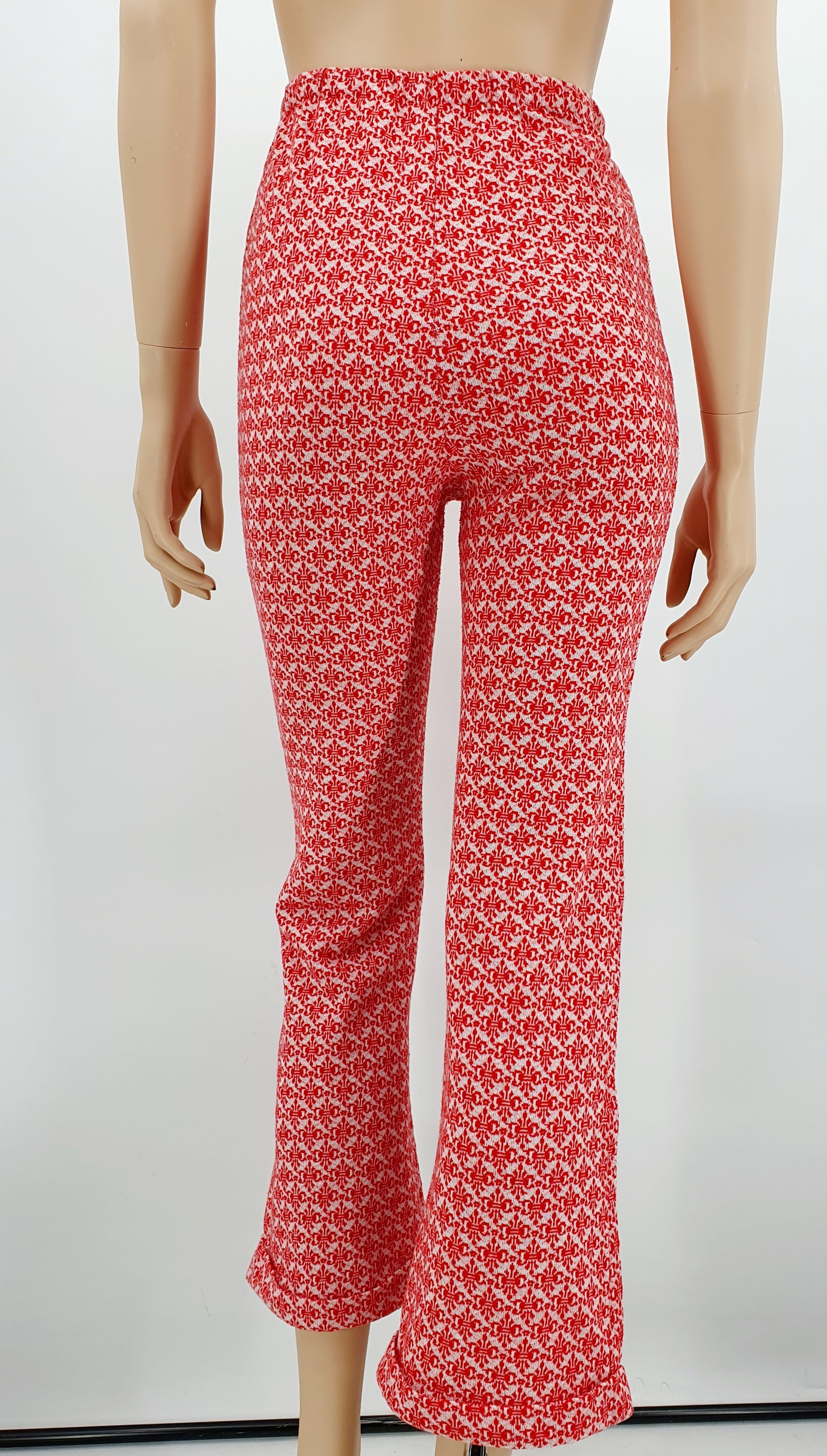 Pyjamahousut 70-luvulta, koko 34-36