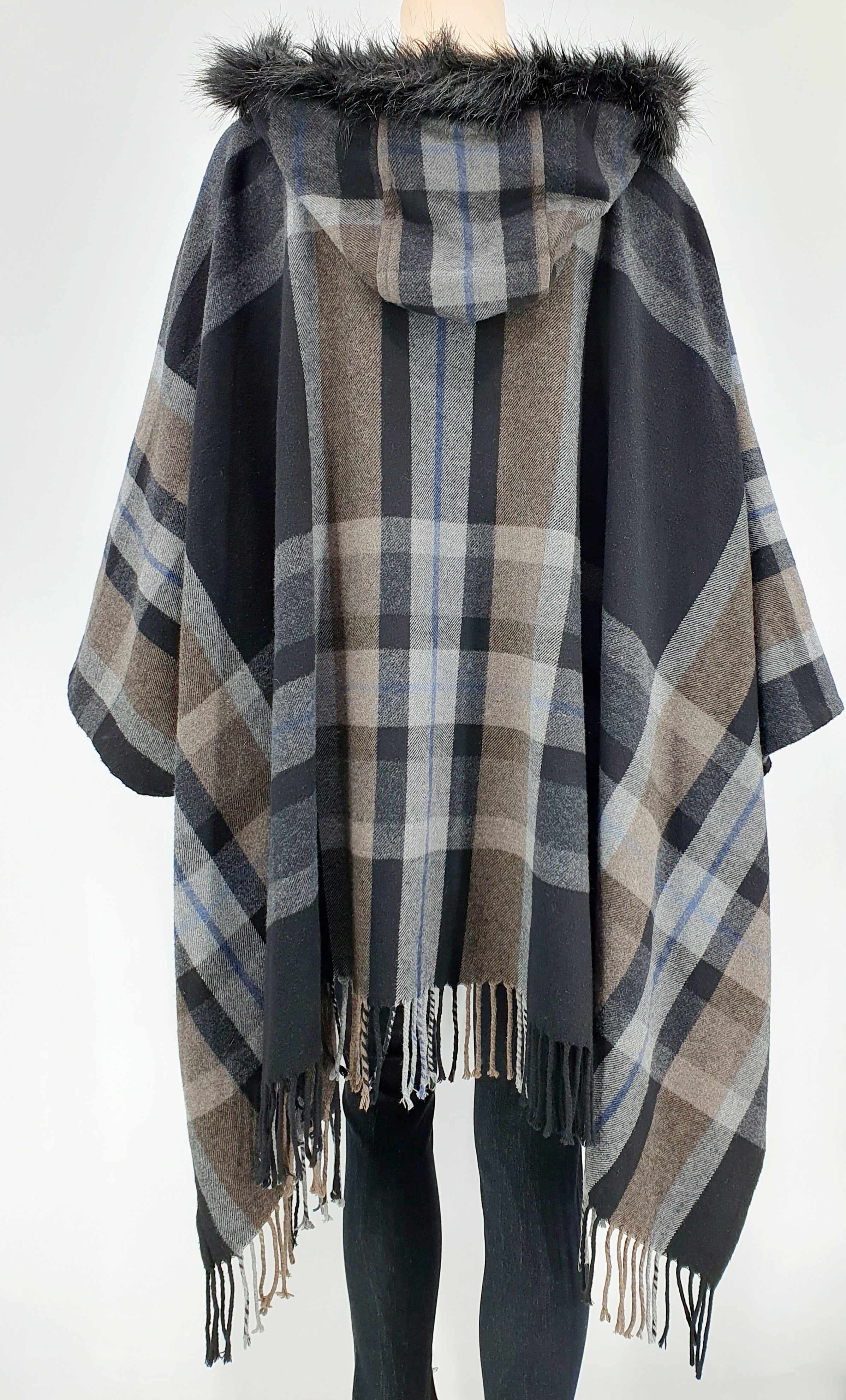 KappAhl, hupullinen villakangasviitta 2000-luvulta, onesize