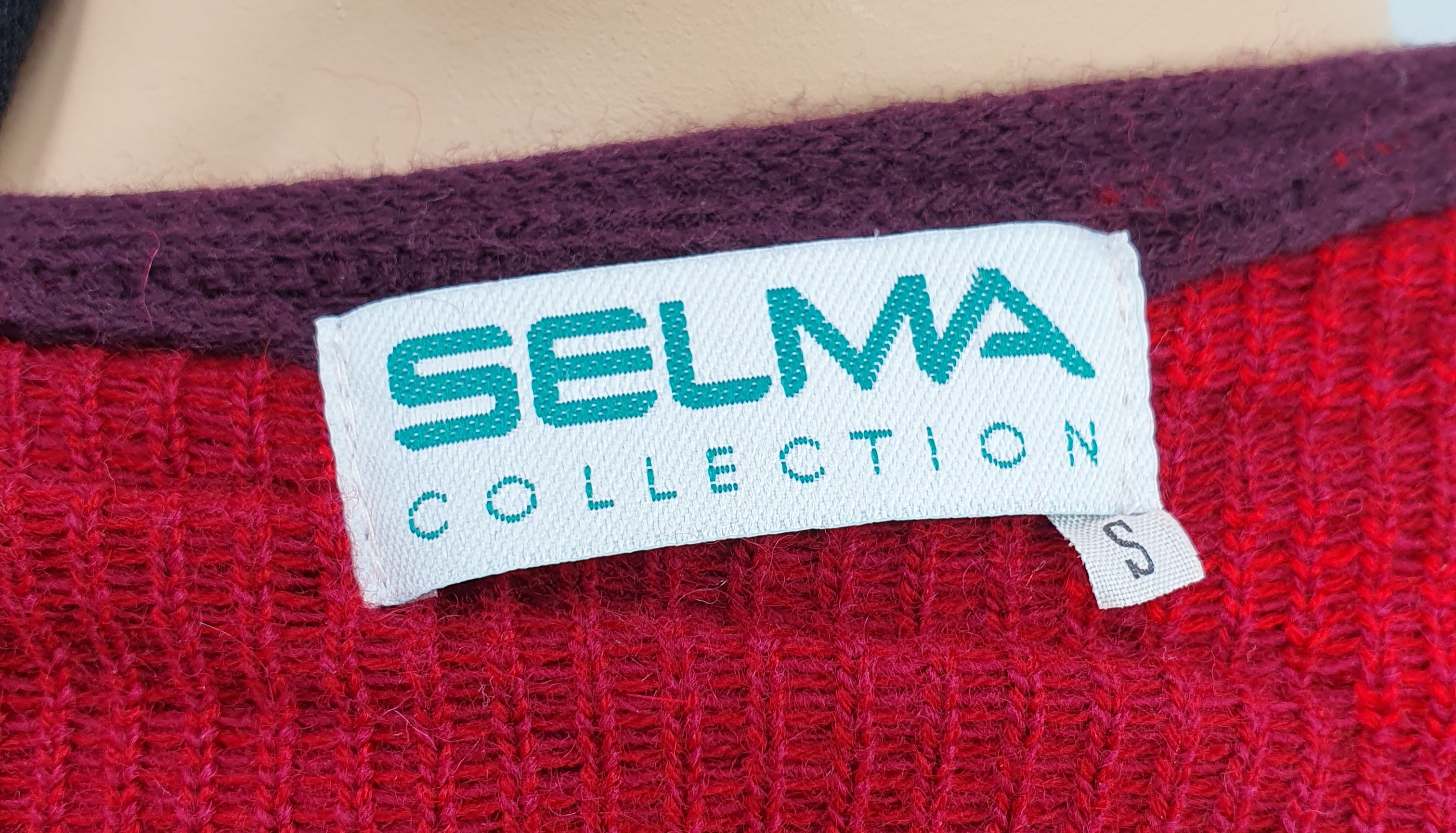 Selma Collection, pitkä merinovillaliivi, koko 36-38