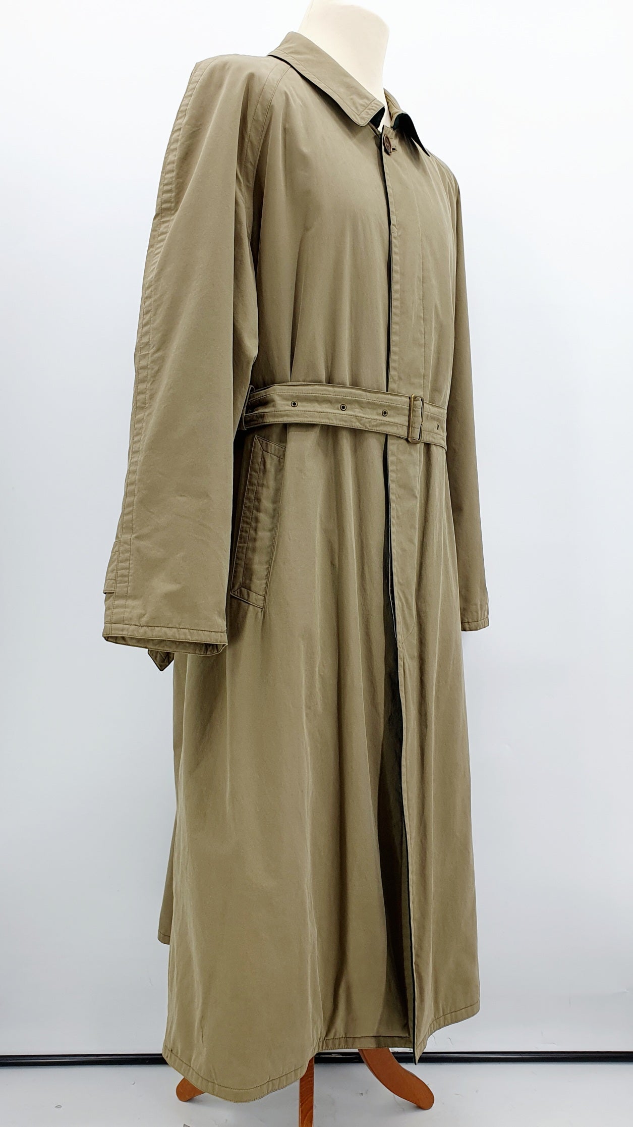 Strellson of Switzerland, miesten pitkä trenssitakki, 90-luku, koko 2XL-3XL(54)