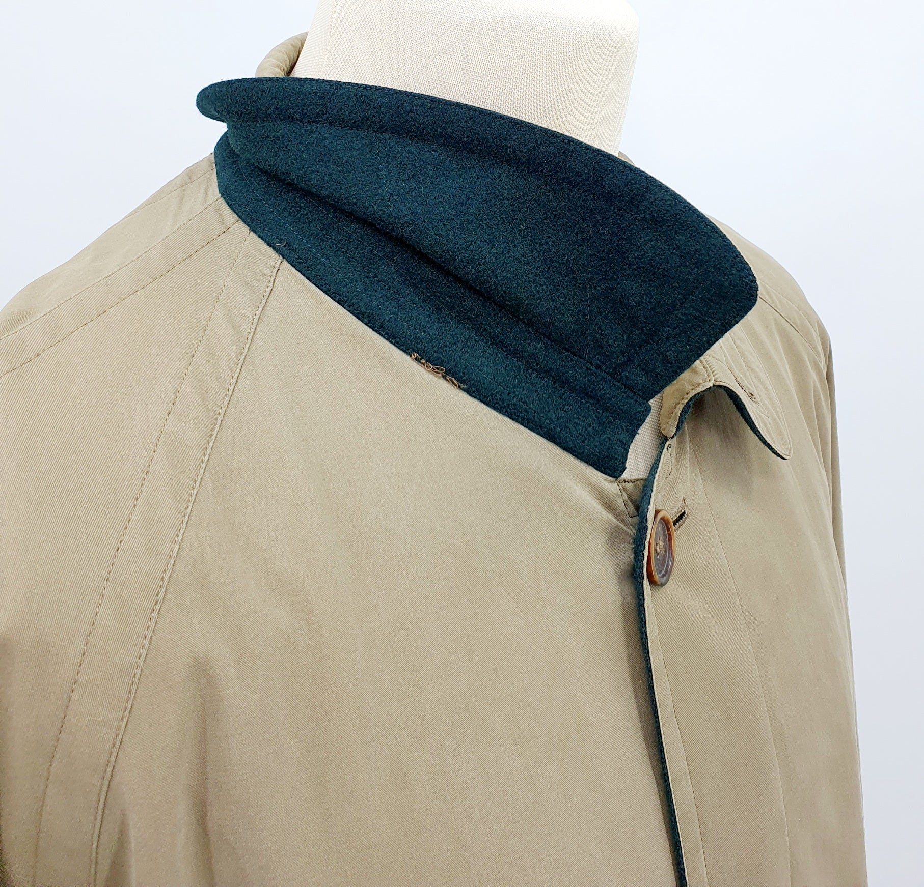 Strellson of Switzerland, miesten pitkä trenssitakki, 90-luku, koko 2XL-3XL(54)