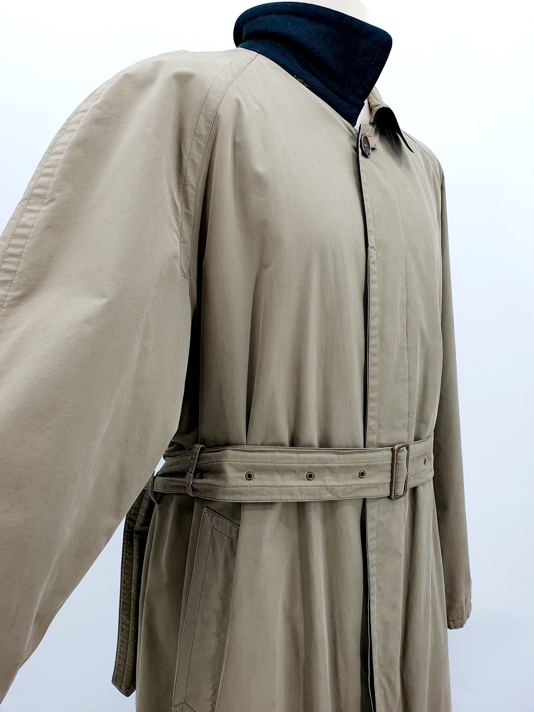 Strellson of Switzerland, miesten pitkä trenssitakki, 90-luku, koko 2XL-3XL(54)