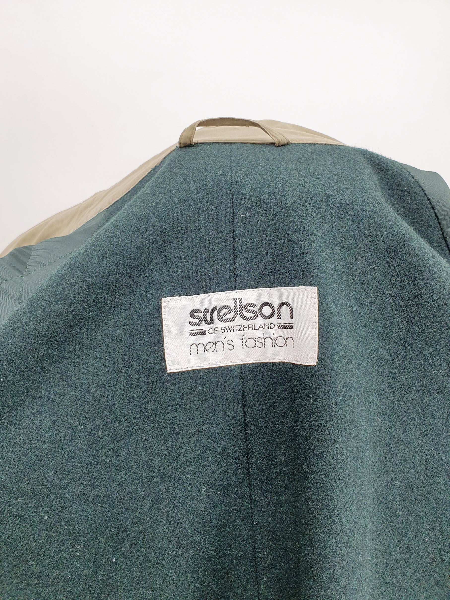 Strellson of Switzerland, miesten pitkä trenssitakki, 90-luku, koko 2XL-3XL(54)
