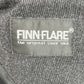 Finn-Flare, tummanharmaa villakangastakki, 90-luku, koko 38