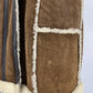 Pohjanmaan turkis, ruskea kelsiturkki, 60-70-luku, koko 36-38