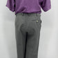 Fine X, vaaleanharmaat miesten housut, 70-80-luku, vyöt.ymp. 86cm