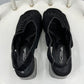 O´Bella, mustat korolliset sandaalit, kokoarvio 40-40,5