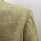 Vaaleanvihreä jakku ja hame, 50-60-luku, koko 34