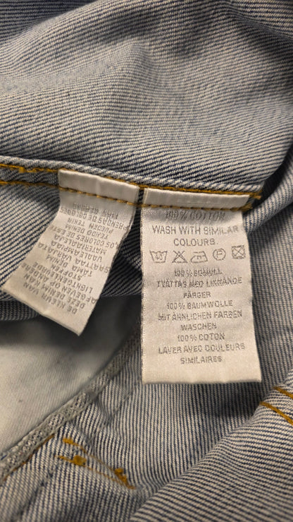 H&M Clothes, pitkä Y2K farkkutakki, koko 36