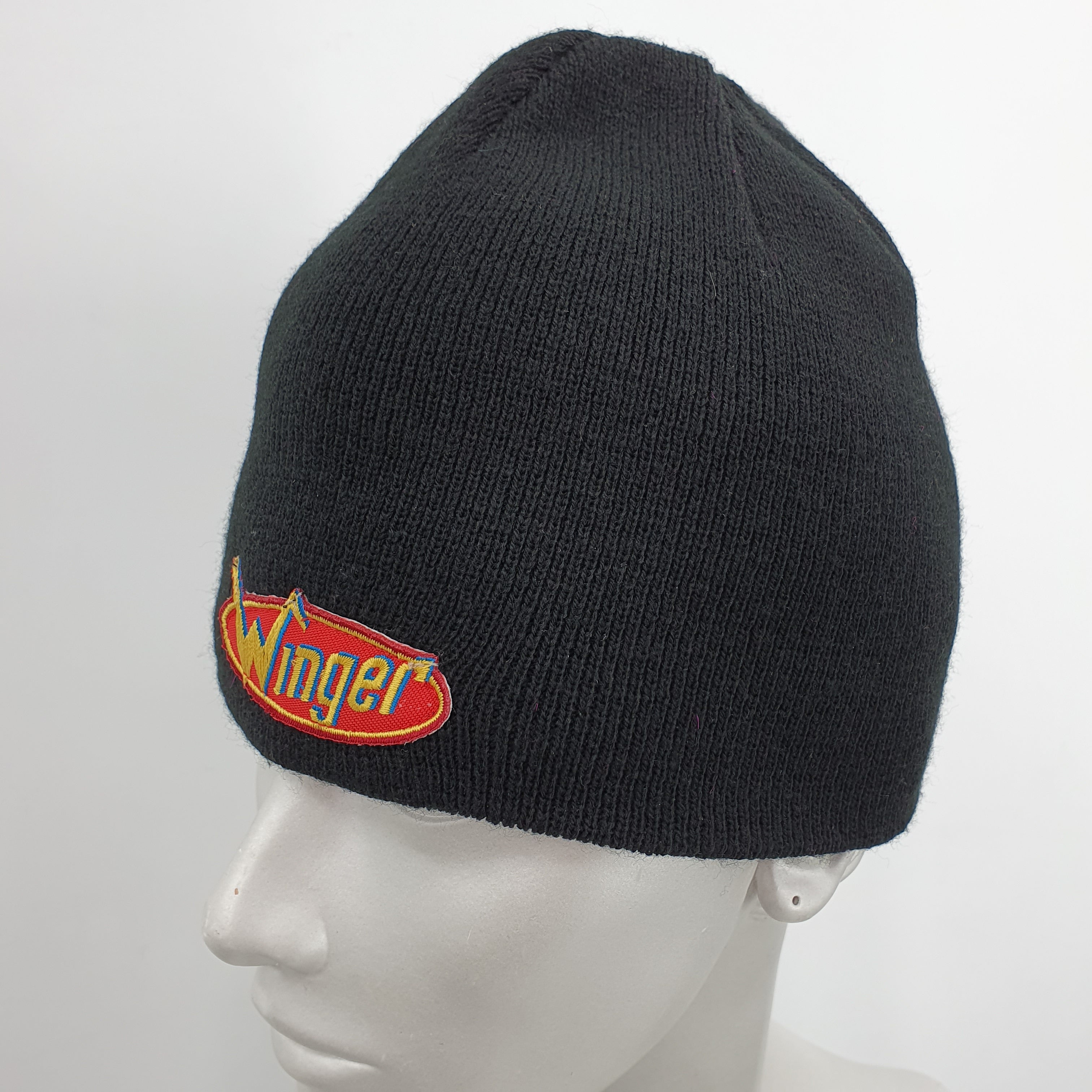 Black beanie with Winger logo