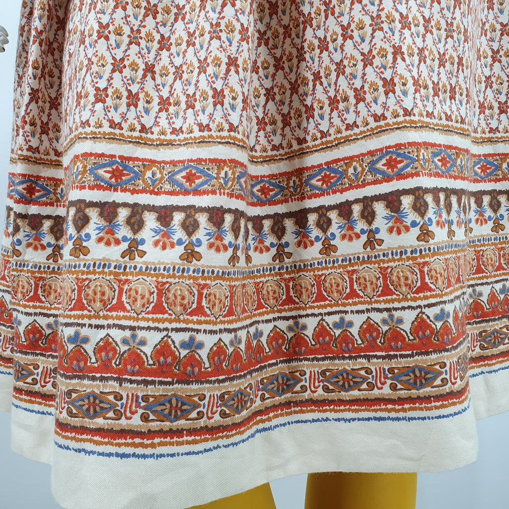 Tiina, long-sleeved dress from the 70s-80s, size 34-36