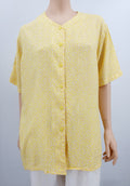 Ragazzi, yellow summer shirt from the 90s, size 40-42