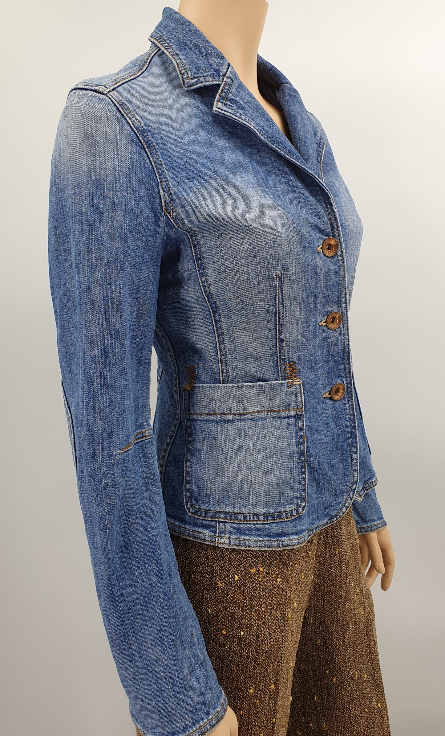 Esprit, Y2K denim jacket, size 36-38