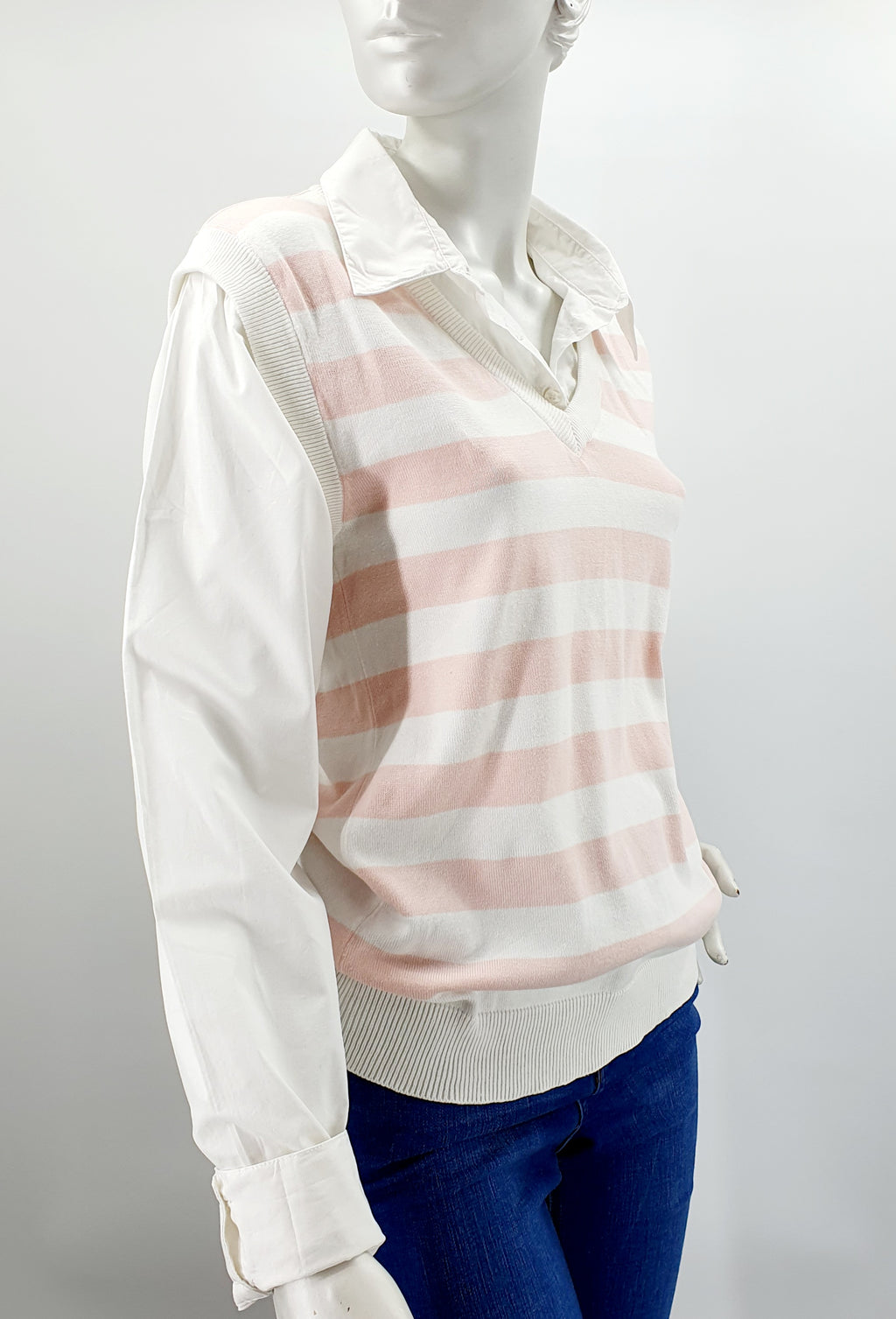 Madonna, knitted vest-shirt from the 90s, size 34-36-(38)