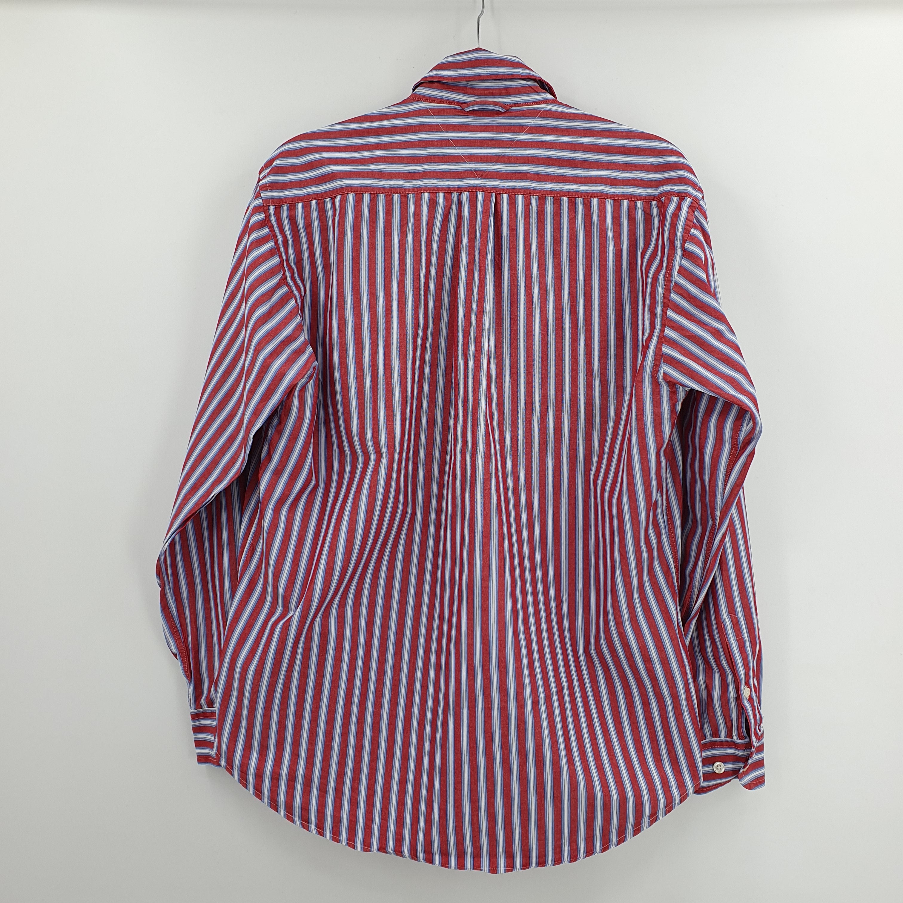 Tommy Hilfiger, miesten puuvillapaita 90-2000-luvulta, koko M