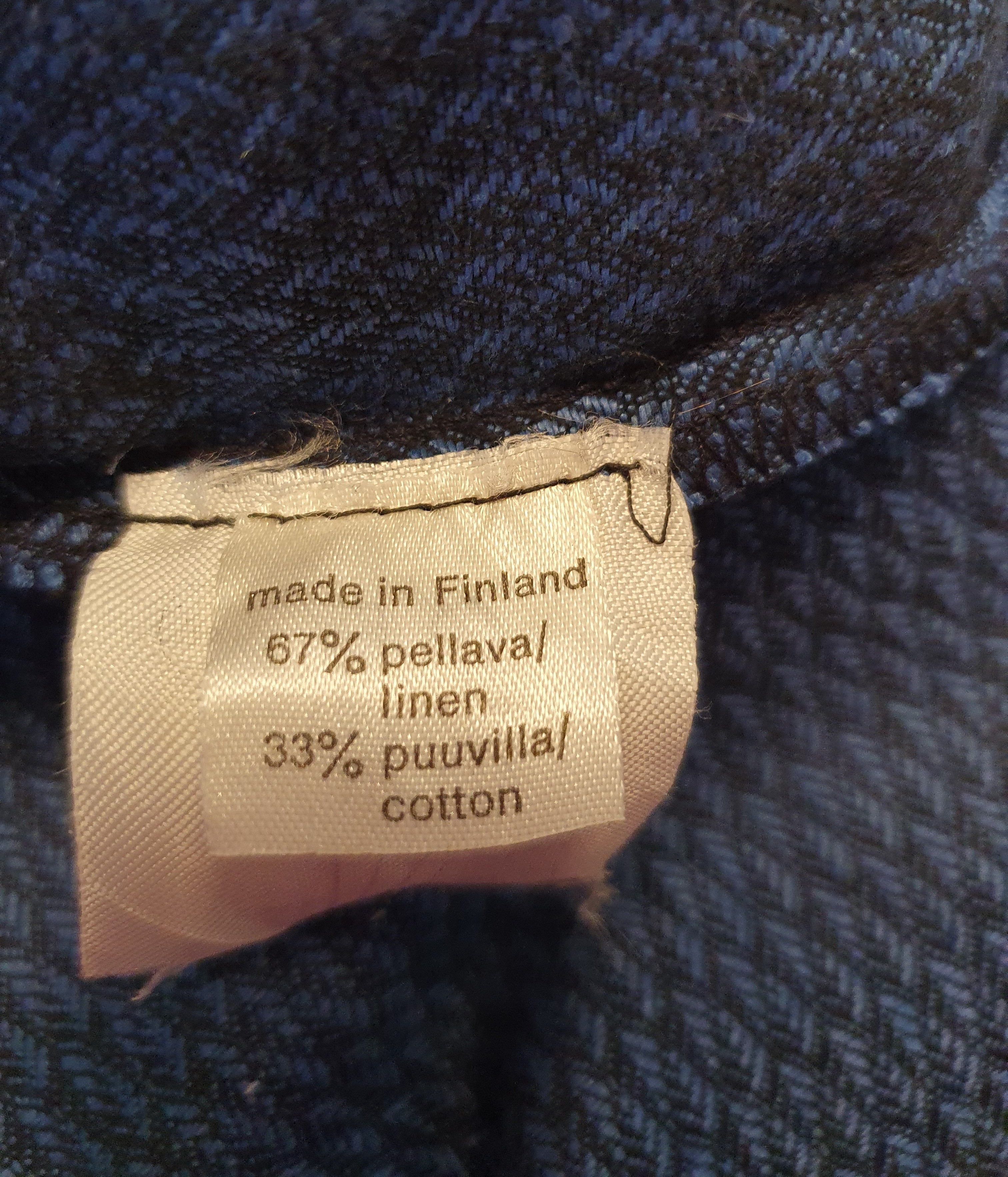 Pentik, Irja Leimu, cotton-linen jacket from the 90s, size 40-42