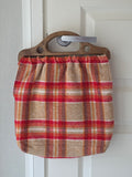 Retro checked bag, from the 70s