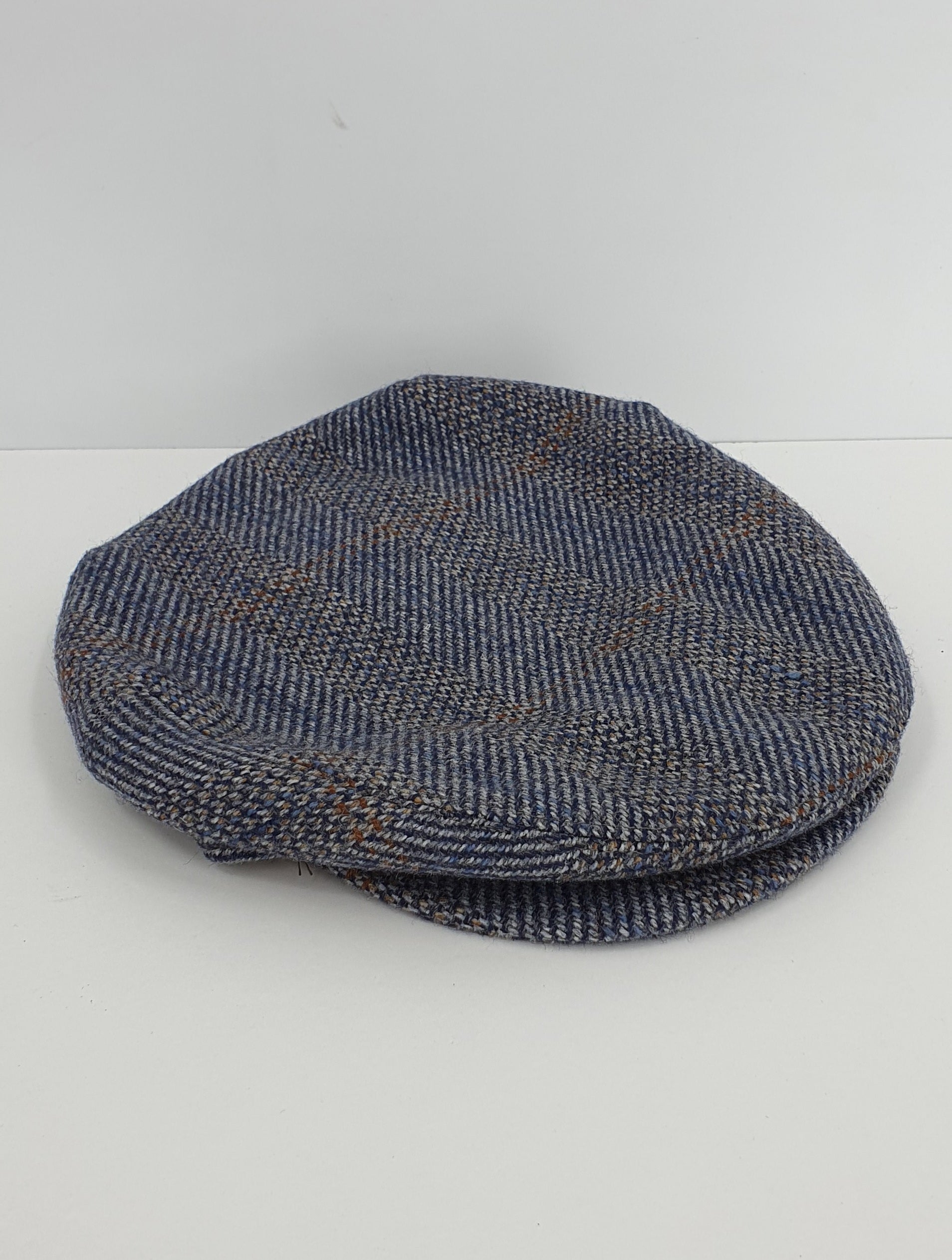 S-style, men's flat cap from the 80s-90s, size 54cm