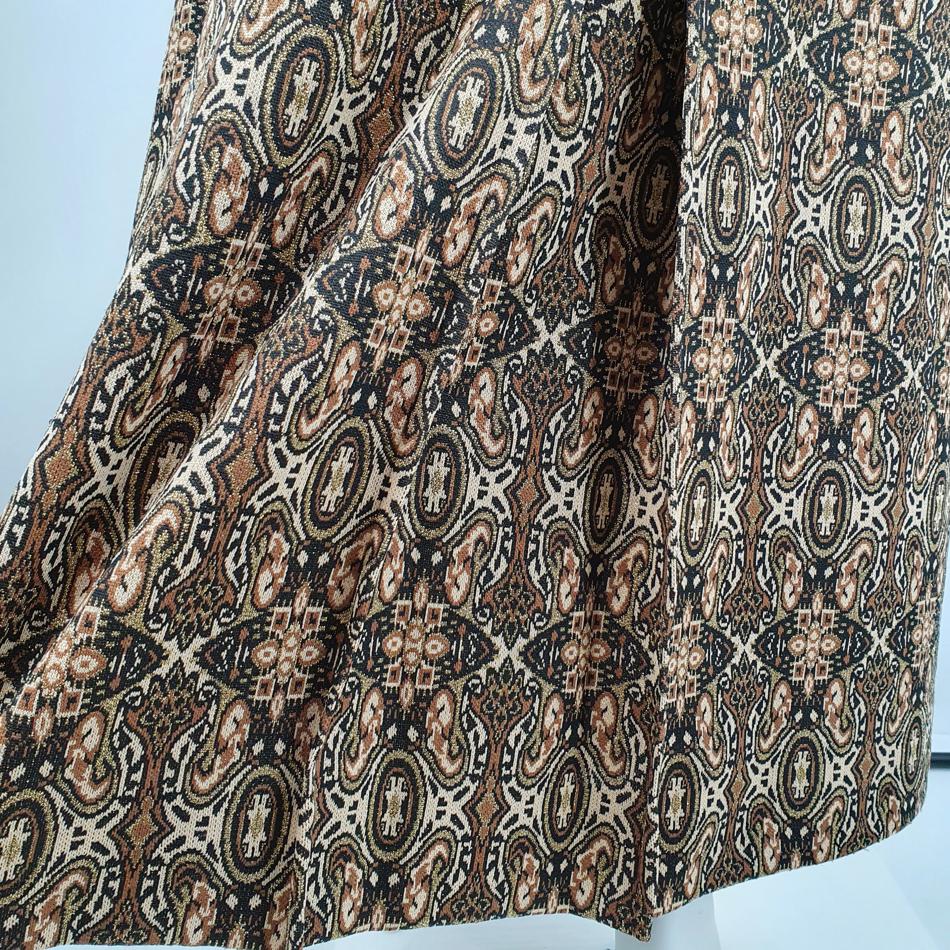 Festive maxi dress from the 70s, size 36