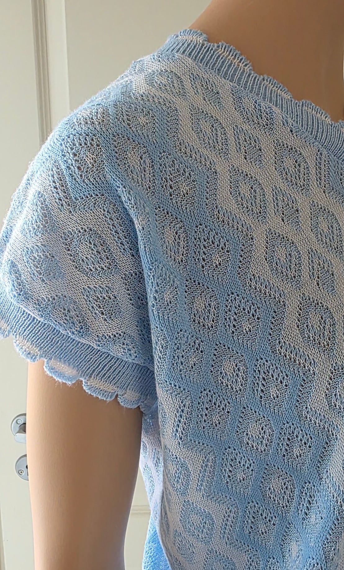 Capers, English retro sweater from the 80s, size 36-38