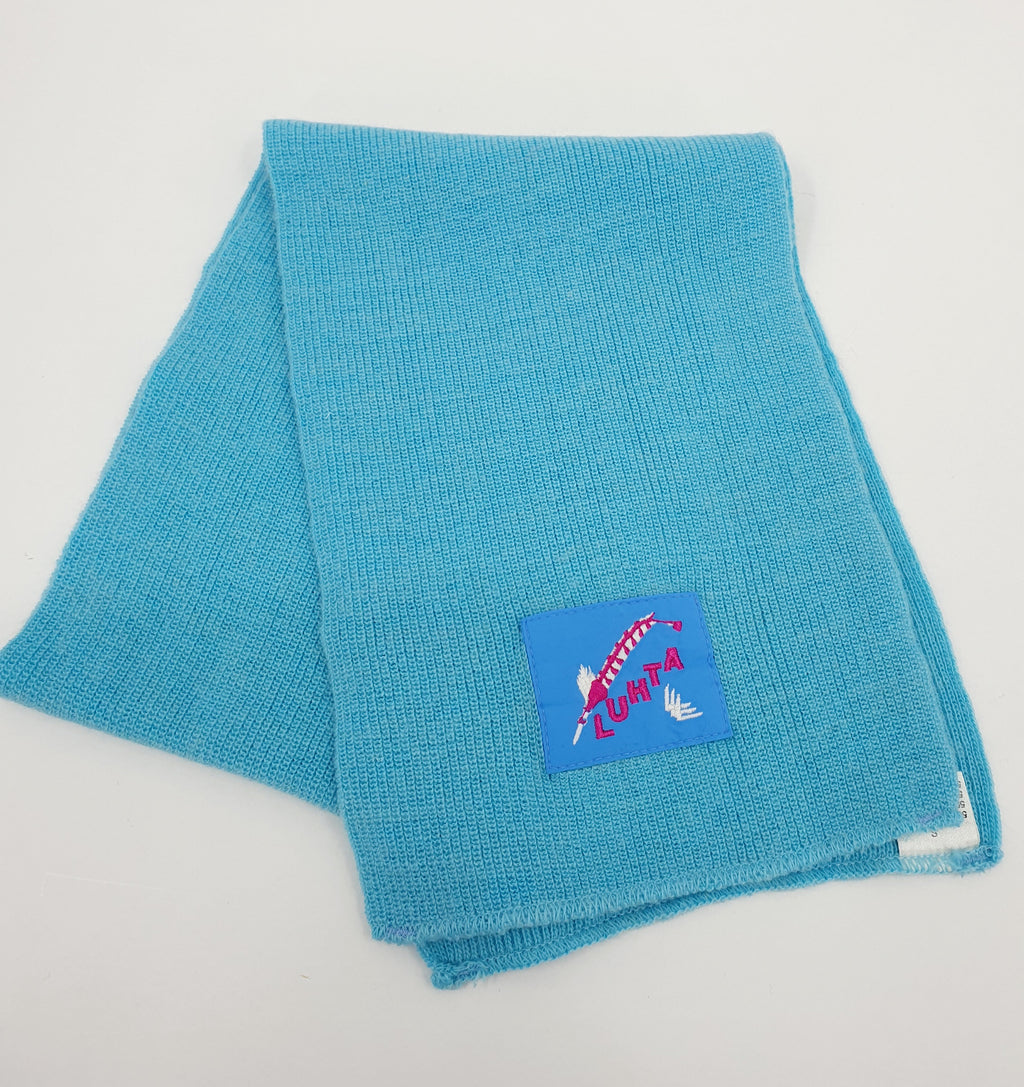 Luhta vintage talvihuivi 80-luvulta