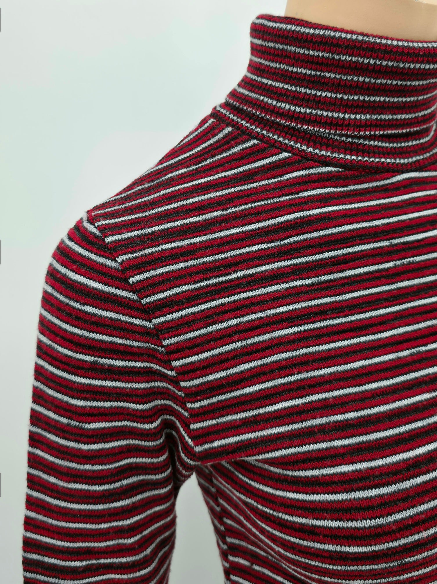 Only, striped polo sweater from the 90s-2000s, size 34-36