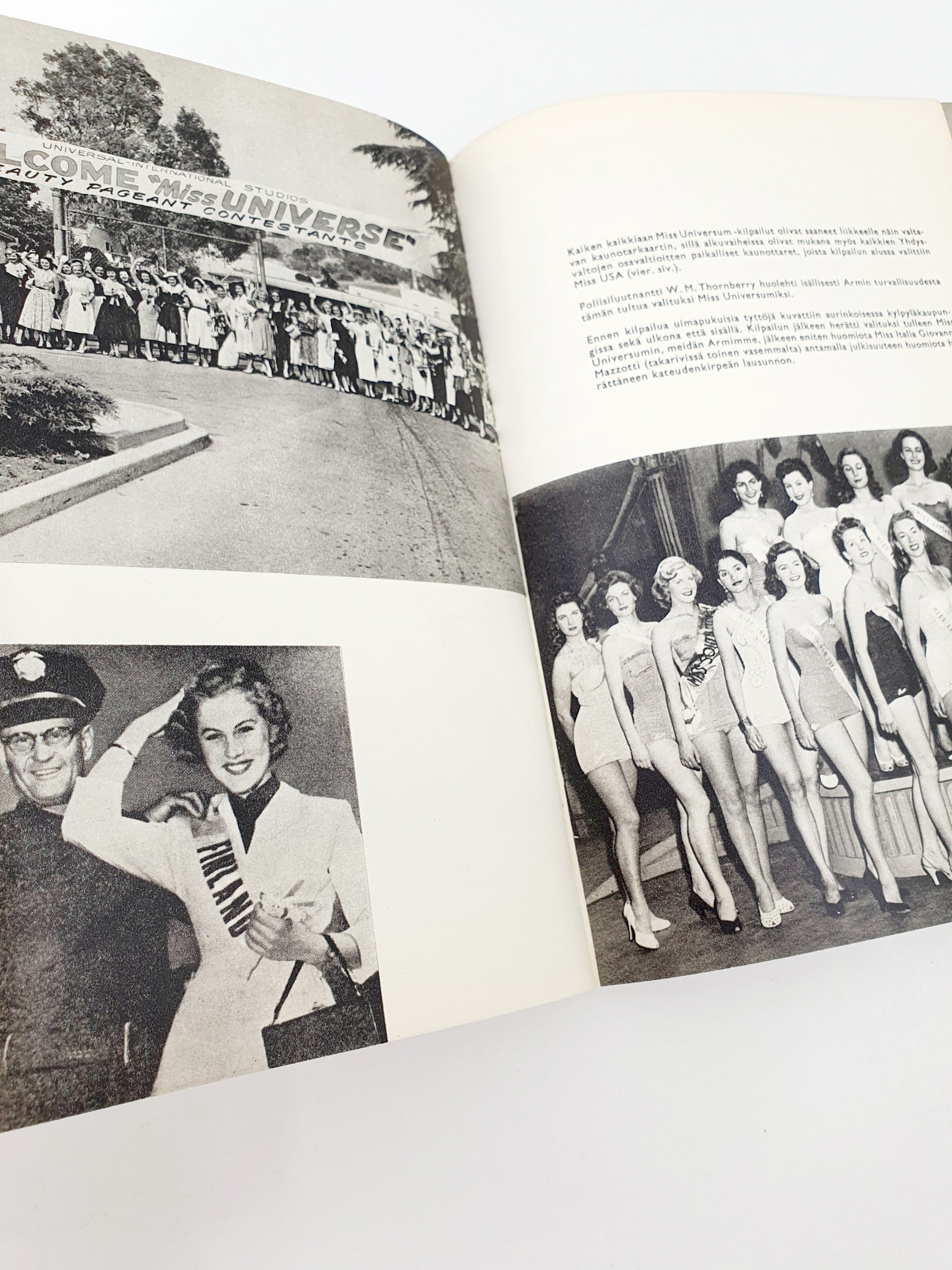 Keräilykirja, Armi Kuuselan tarina, pehmeäkantinen elämäntarina-kirja v.1962, kuva sisäsivuilta
