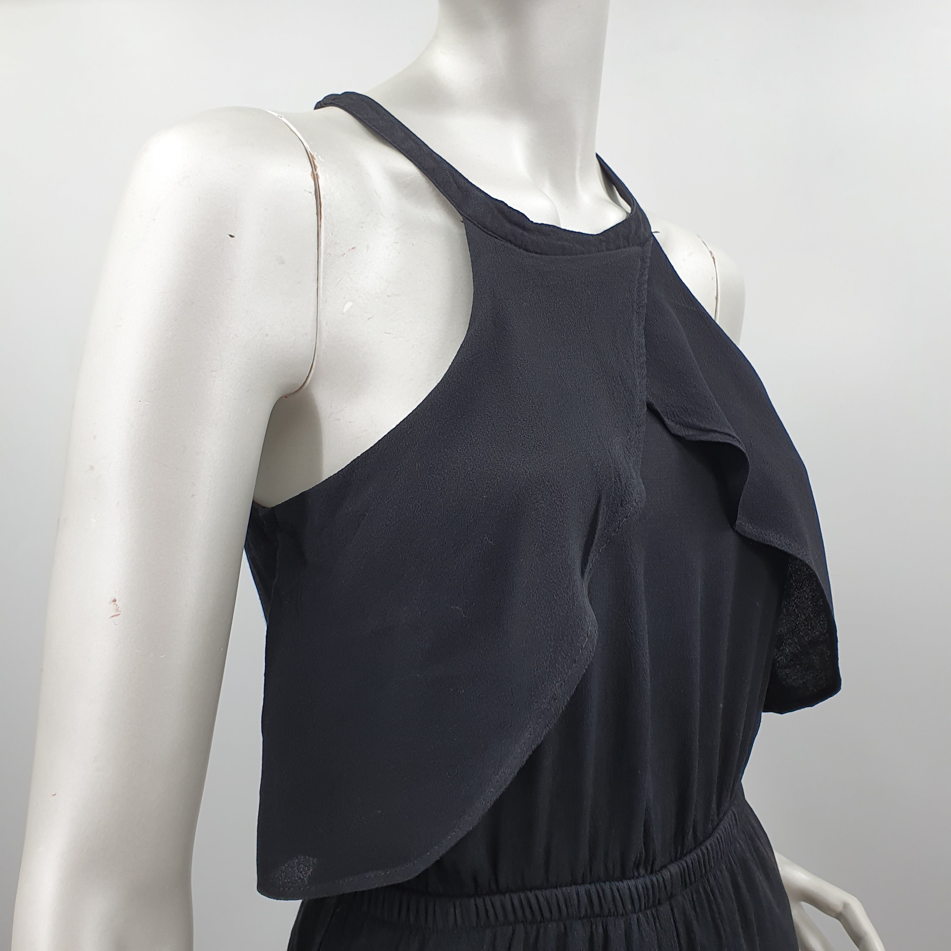 Miami, black party jumpsuit, size 34