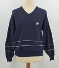 PT Collection, merihenkinen miesten neulepusero 80-luvulta, koko S/M