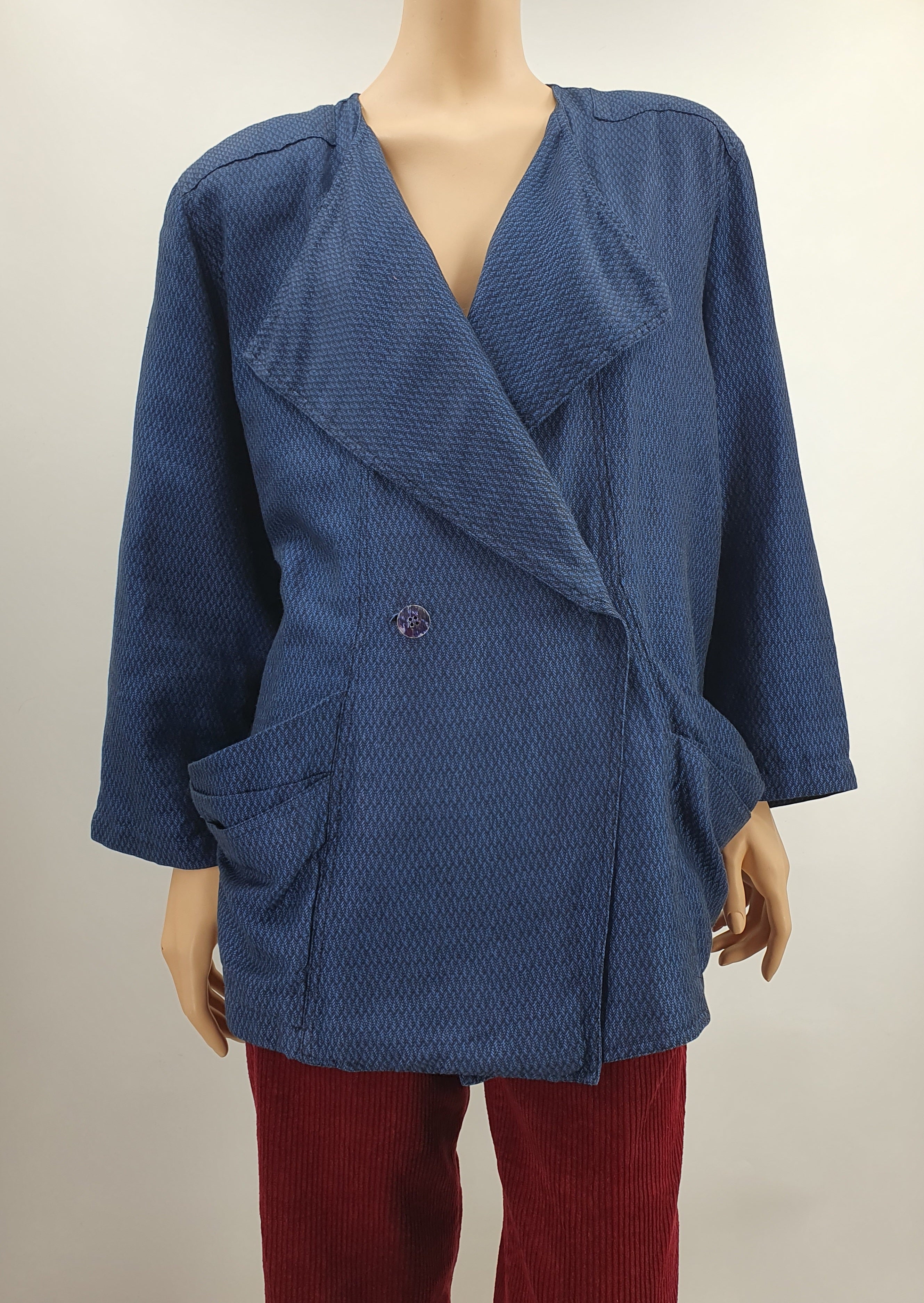 Pentik, Irja Leimu, cotton-linen jacket from the 90s, size 40-42