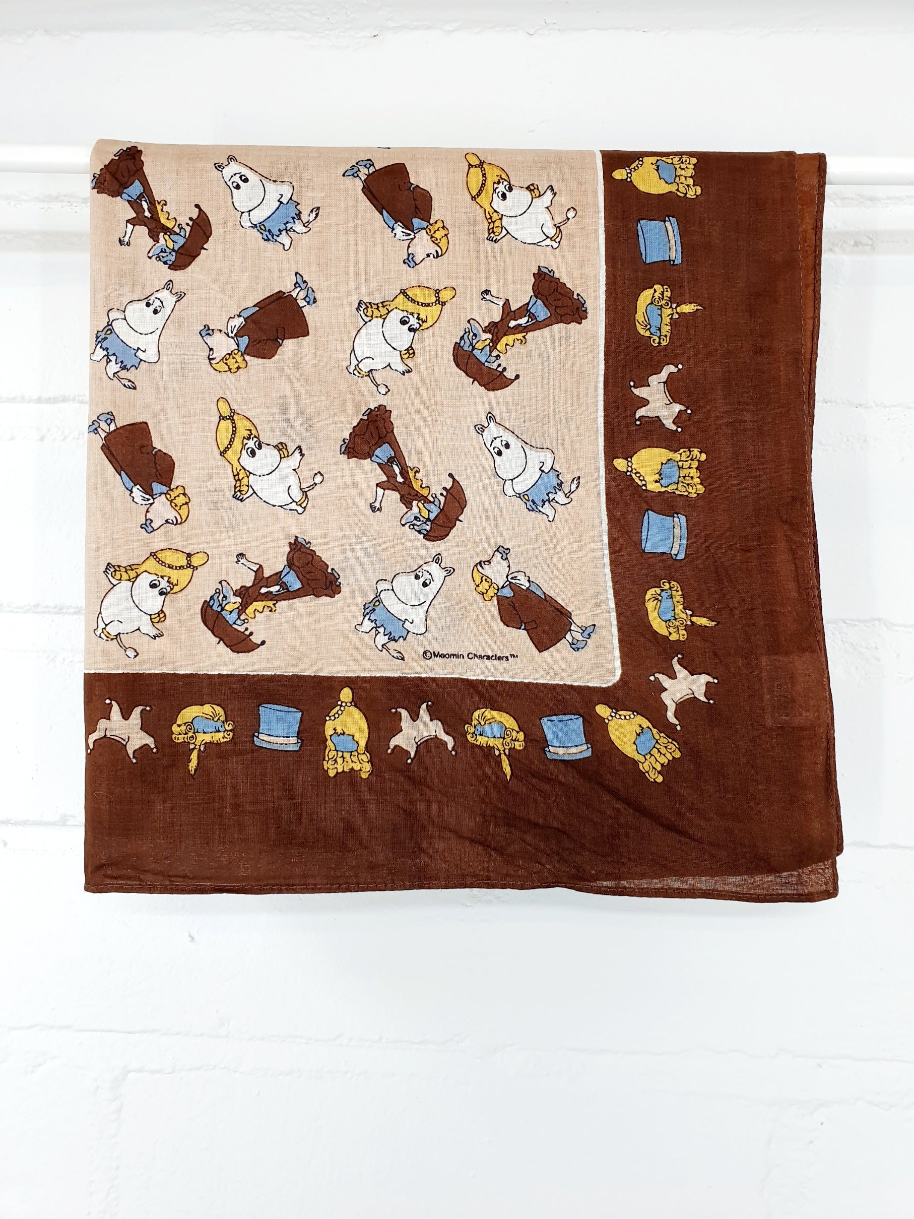 Moomin scarf, secondhand