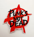 Fabric badge, Punk's not dead