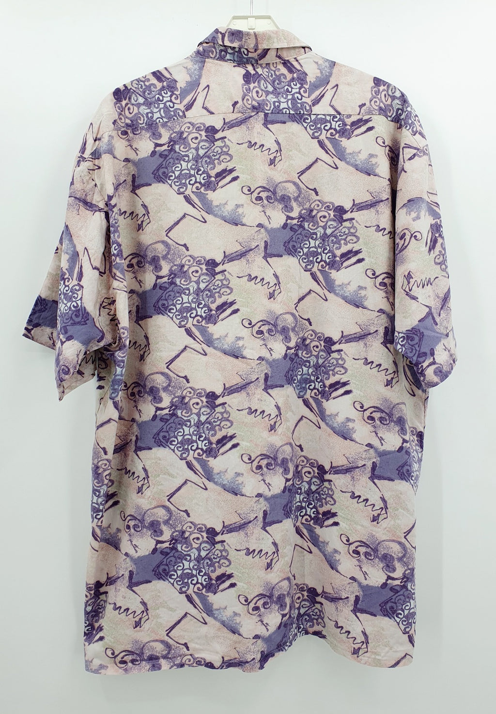 New Gino, miesten lyhythihainen kesäpaita 90-luvulta, koko 2XL-3XL