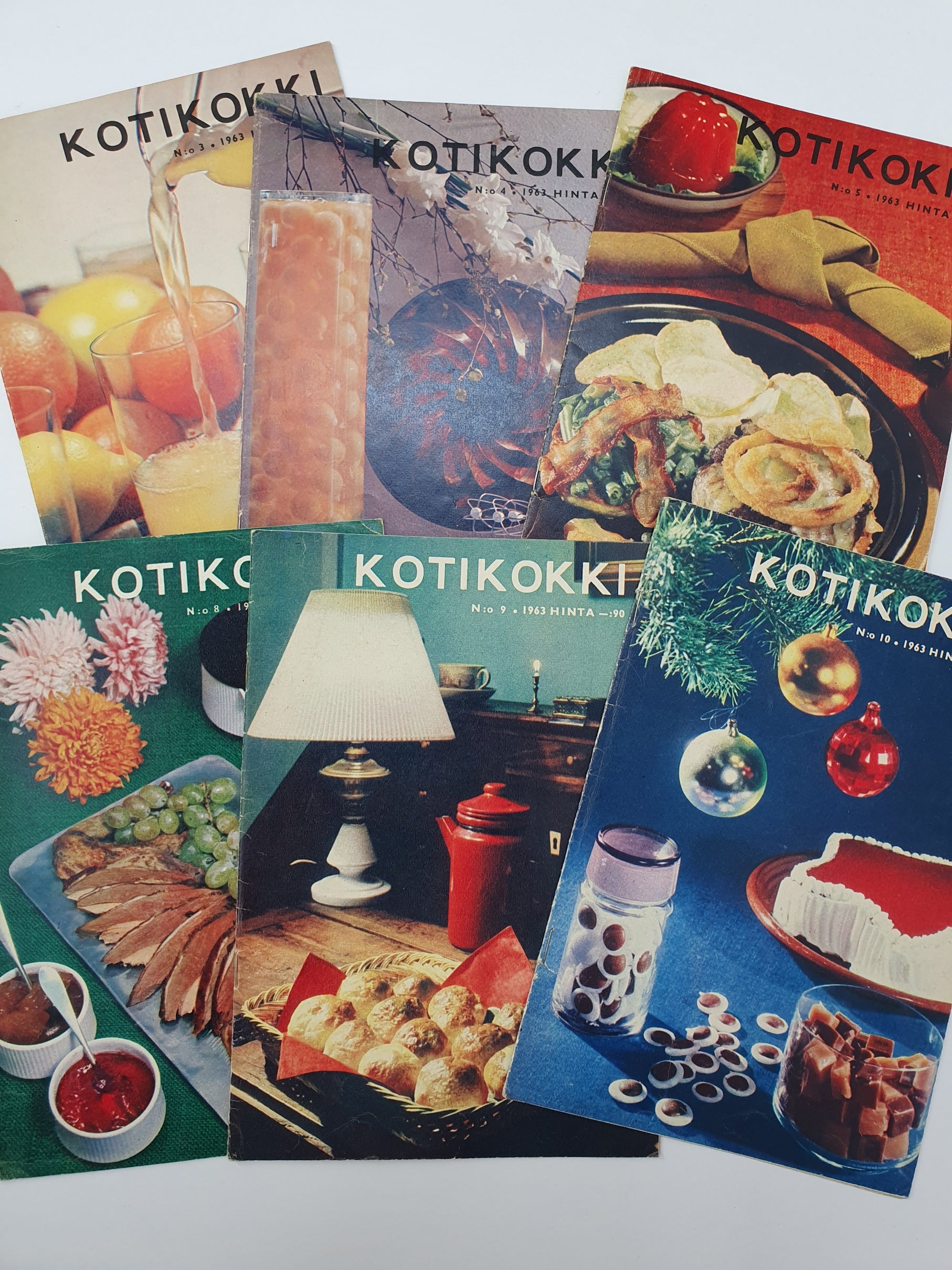Kotikokki vintagelehdet vuodelta 1963