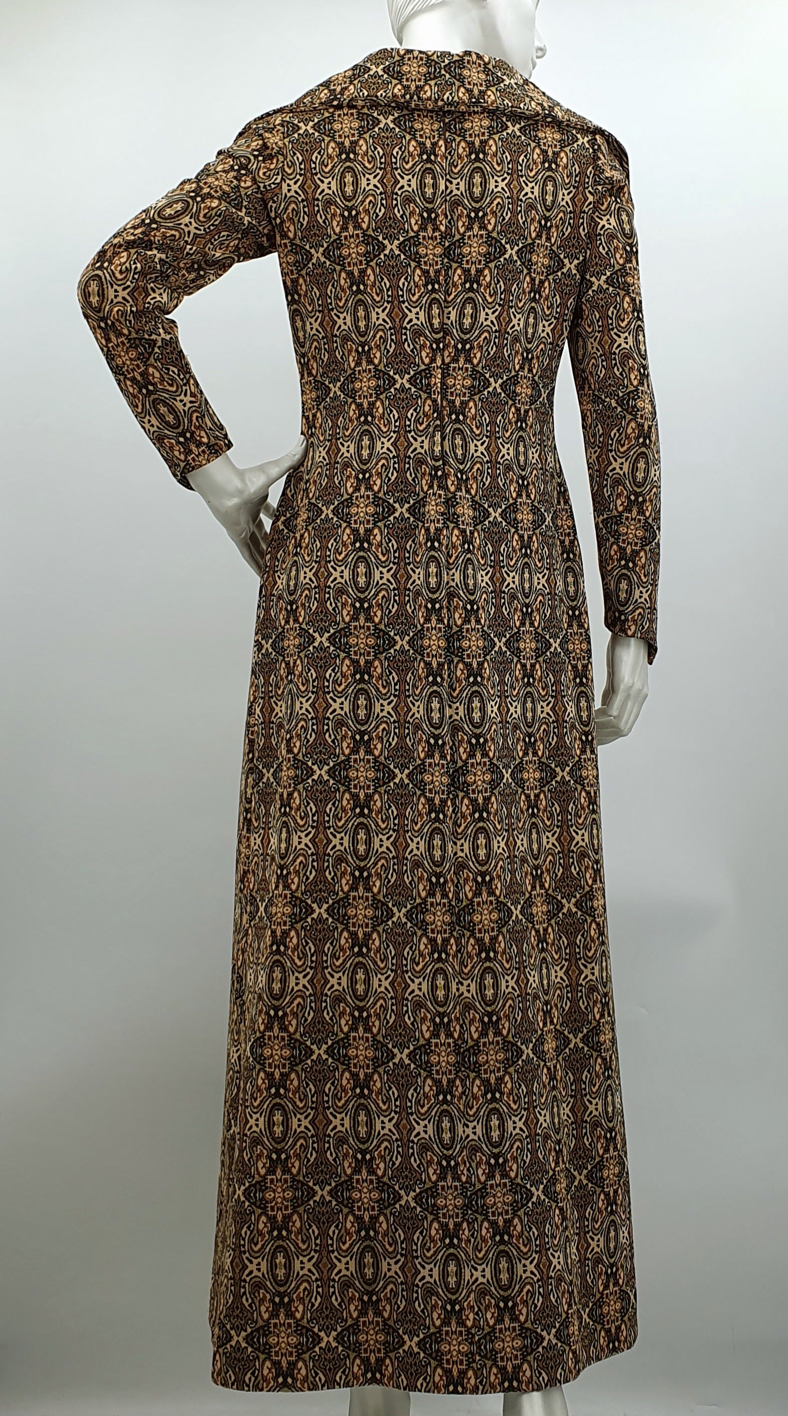 Festive maxi dress from the 70s, size 36