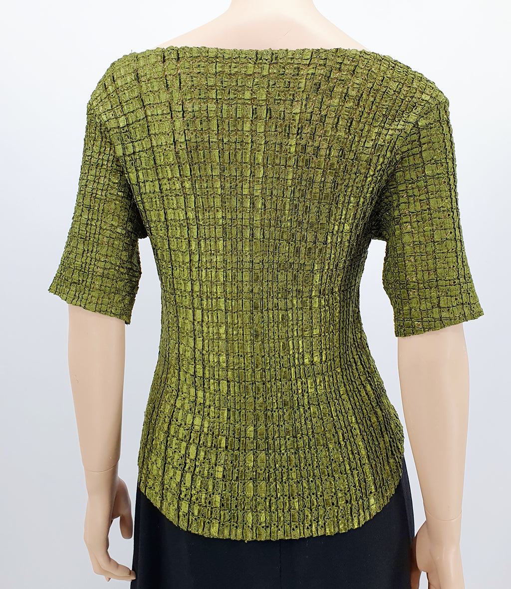 Moss green super stretchy sweater, one size