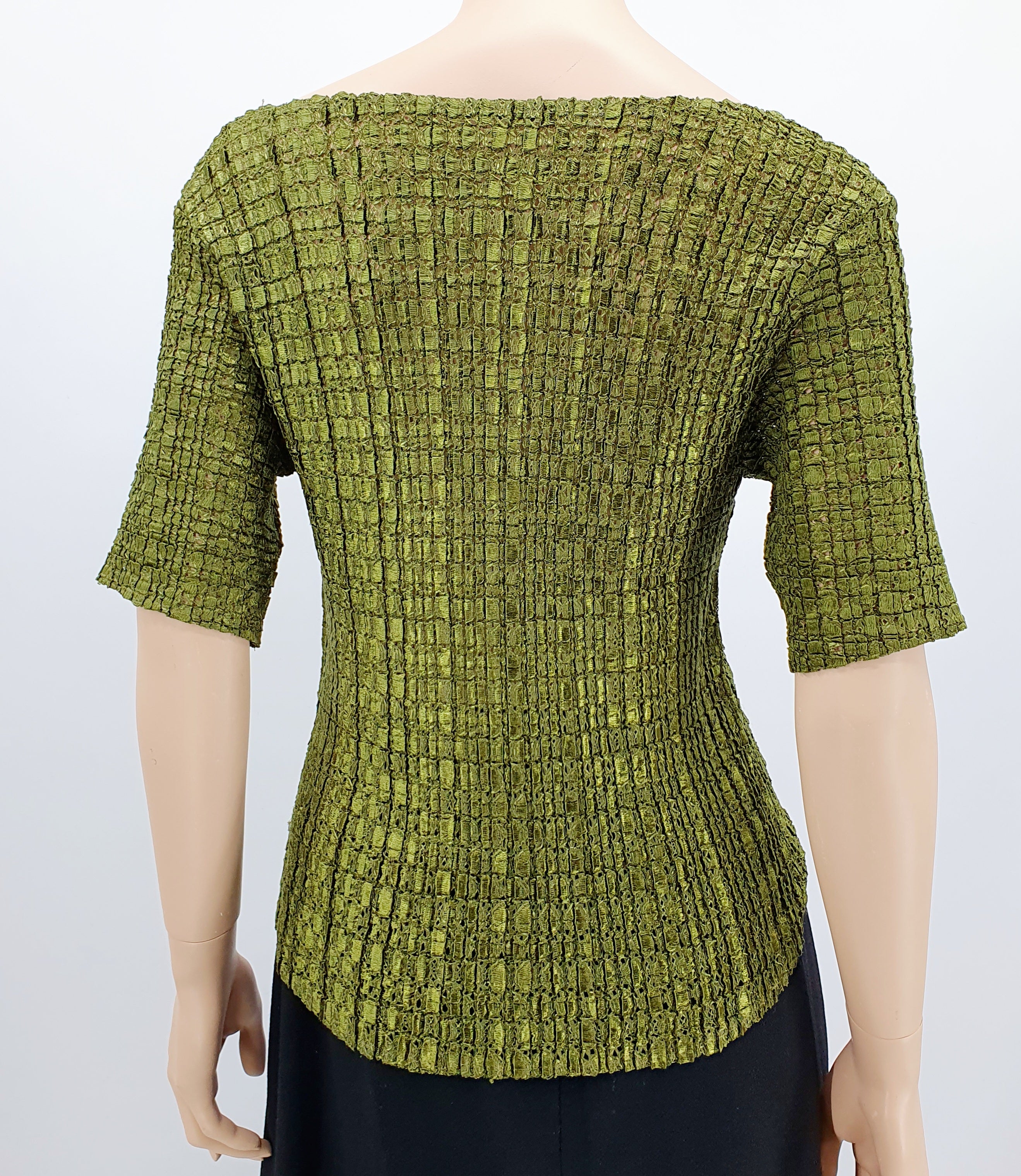Moss green super stretchy sweater, one size