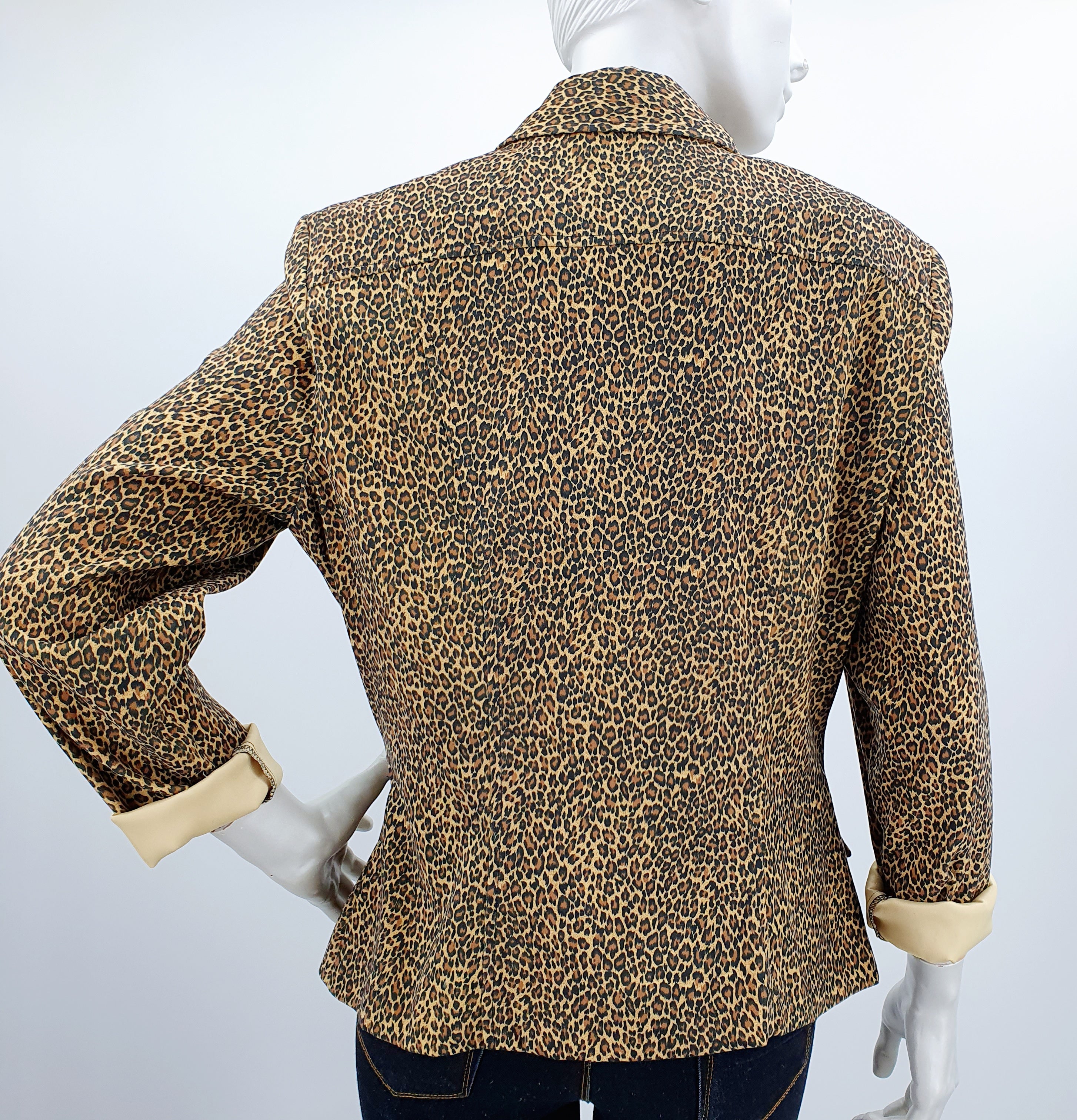Joseph Ribkoff, Leopard print jacket, size 38/40